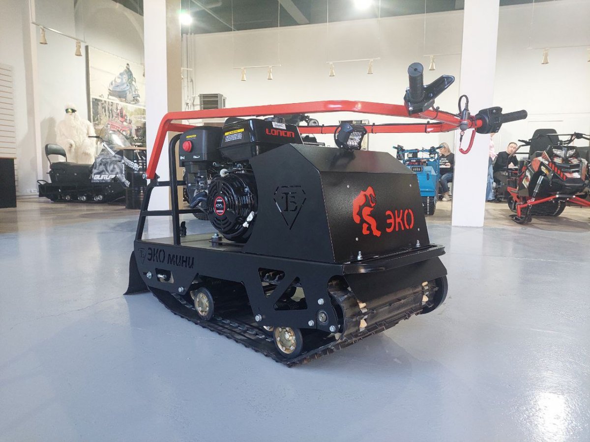 Мотобуксировщик Бурлак Эко-Мини